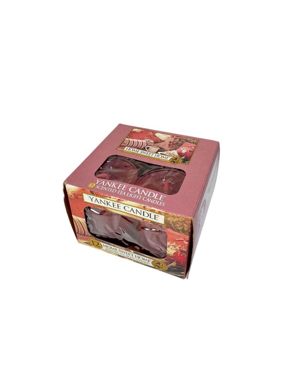 Yankee Candle HOME SWEET HOME Scented Tea Light Candles 12 Count FS